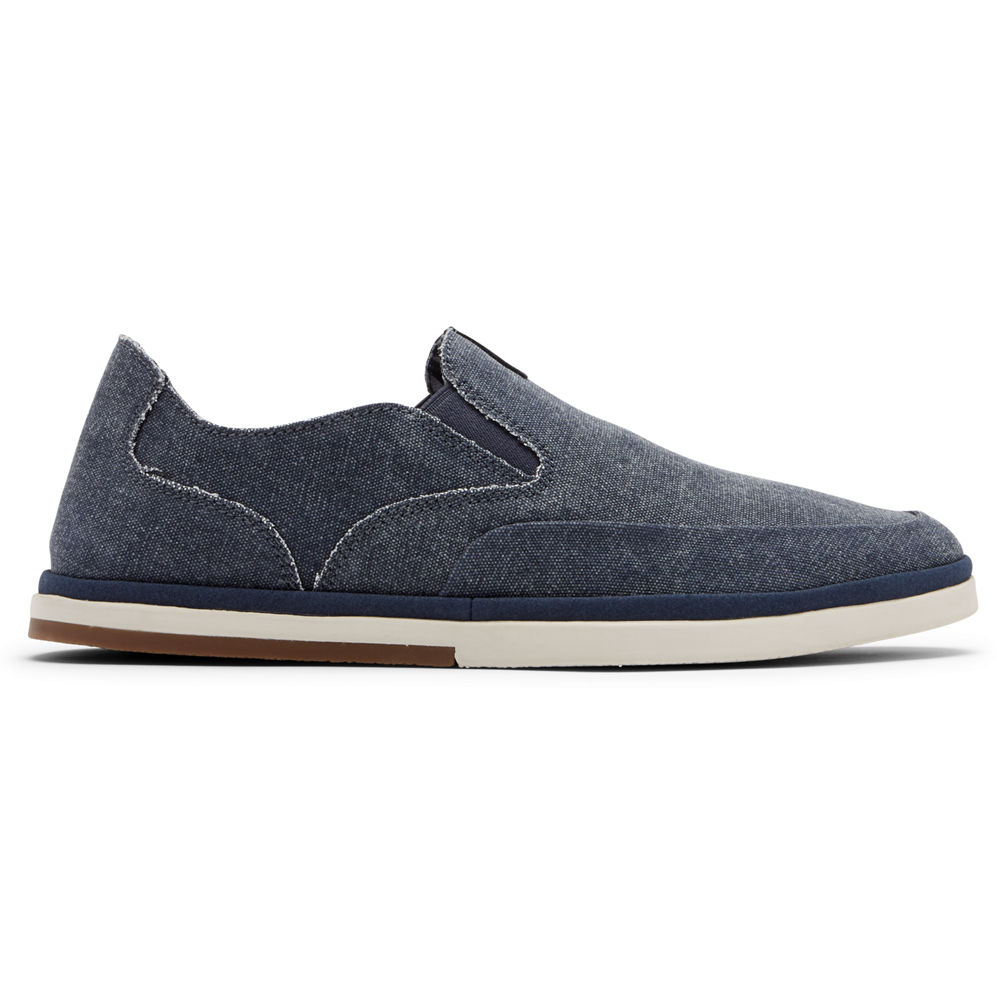 Rockport Slip-Ons Herre Marineblå - Austyn - YXAE94538